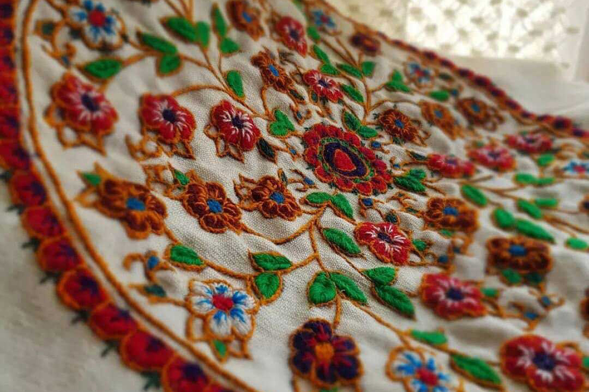 Патех-дузи – традиционная иранская вышивка