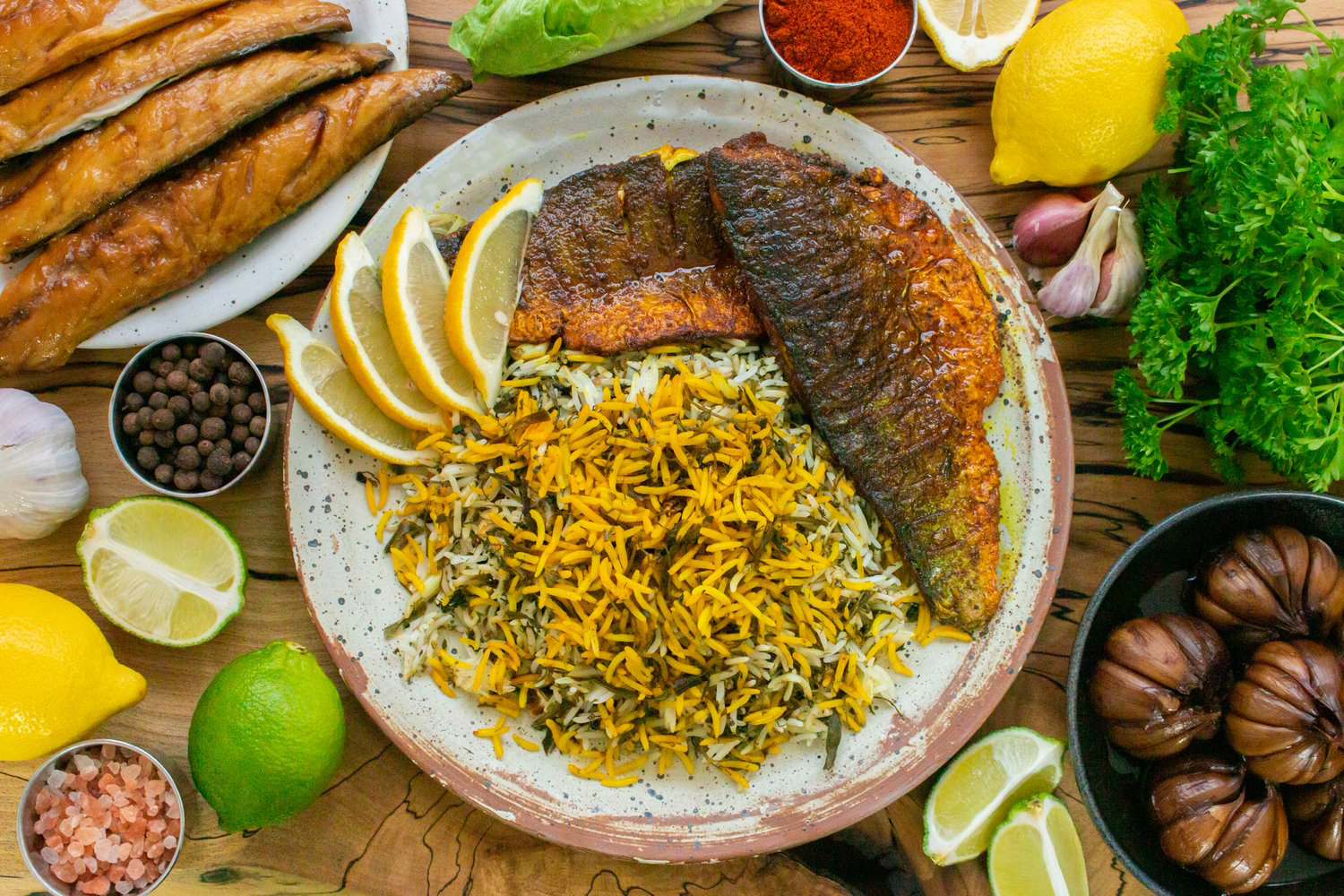 Сабзи Поло ба Махи – иранский рис с зеленью и рыбой