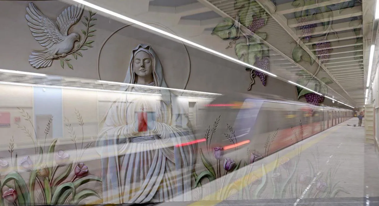 В Тегеране открылась новая станция метро «Святая Дева Мария»